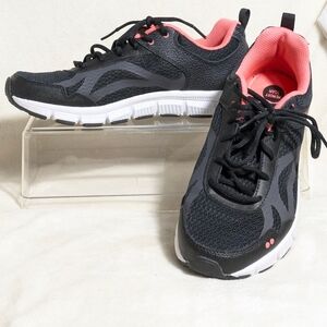 RYKA Harlee Women's Black Athletic Athleisure Sneakers Memory Foam Sz 9